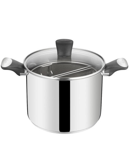 Lagostina - Cuoci pasta - Pastaiola con due cestelli - acciaio inox