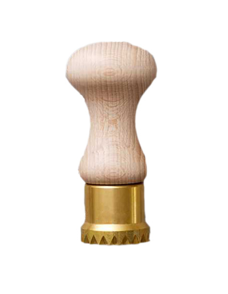 Stampo ravioli in ottone tondo mm 38 con estrattore