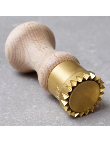 Stampo ravioli in ottone tondo mm 38 con...