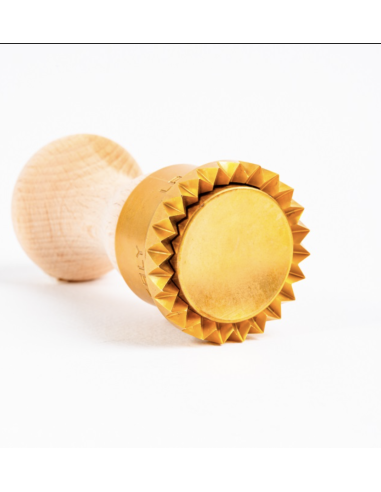 Stampo ravioli in ottone tondo mm 50 con...