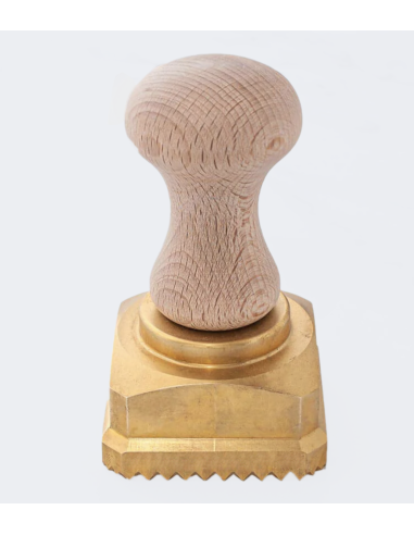 Stampo ravioli in ottone quadro mm 60 con...