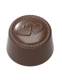 Stampo per cioccolato in policarbonato - Pralina con cuori 2