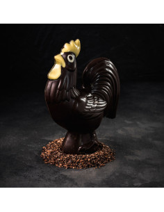 Stampo doppio per cioccolato in policarbonato GALLO GRANDE 2
