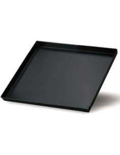 Teglia da forno professionale quadrata in ferro blu - Cm...