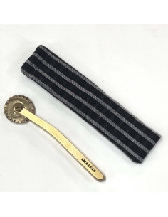 Rotella tagliapasta festonata in ottone 2