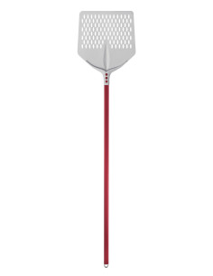 Pala pizza quadra forata Cm 36 x 36 - Serie Tulip -...