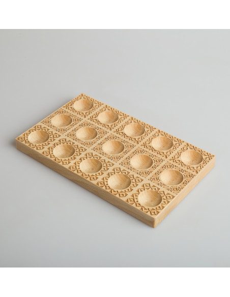 Stampo per ravioli in legno di faggio - DECO