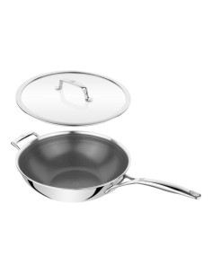 Zwilling - Wok con coperchio - 30 cm - Serie Peak